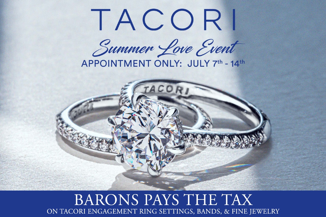 Tacori Summer Love Event at BARONS Jewelers