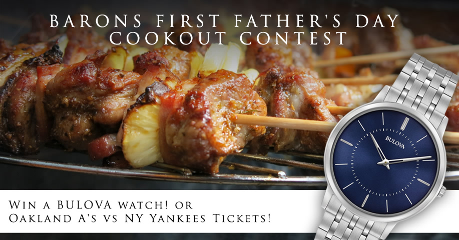 Enter & Win: BARONS First Father's Day Cookout Contest!