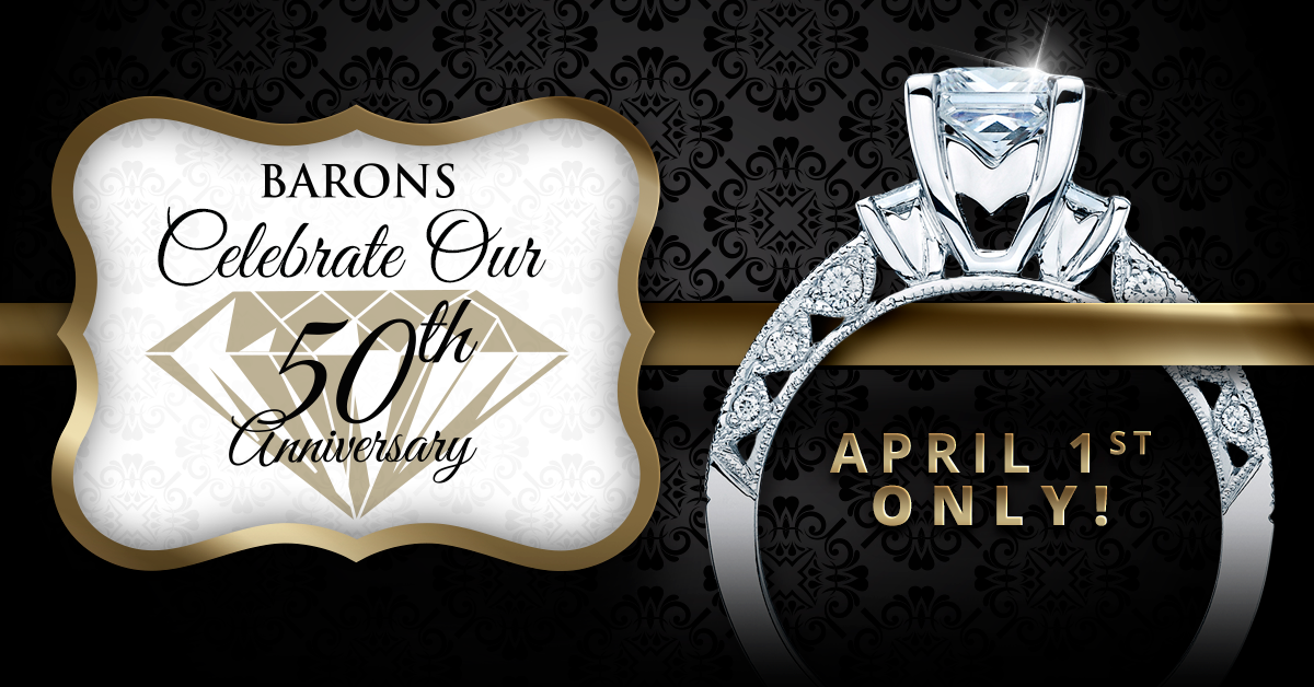 We're Not Fooling: April 1st is BARONS Golden Anniversary!