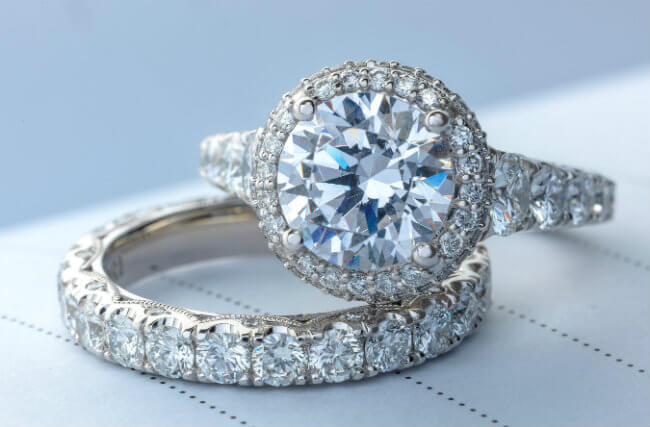 TACORI Engagement Ring and Wedding Band from BARONS