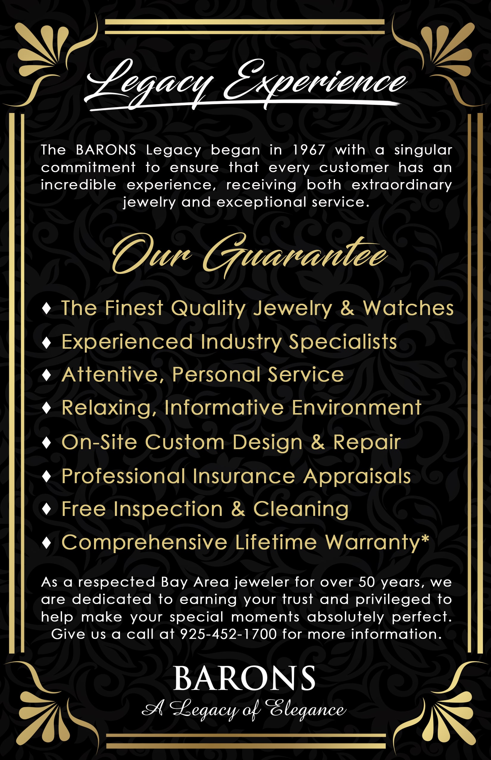 Our Guarantee banner