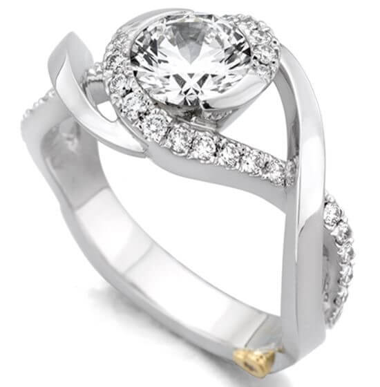 Mark Schneider Scintillate Engagement Ring Available at BARONS Jewelers