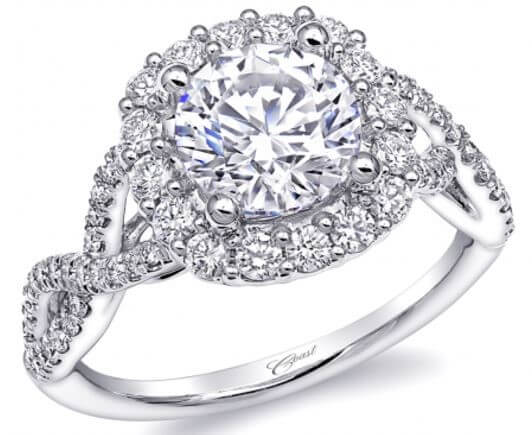 Coast Diamond Charisma Engagement Ring Available at BARONS Jewelers