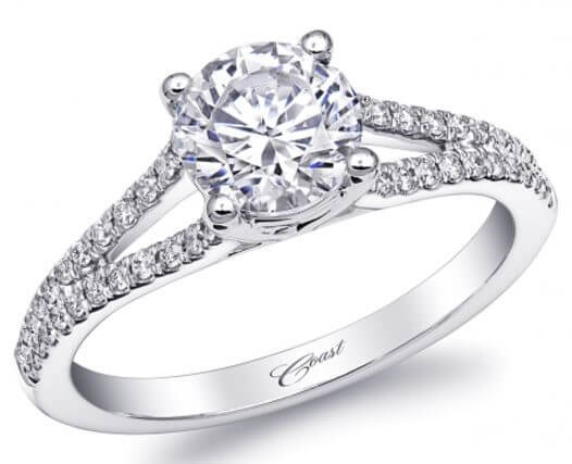 Coast Diamond Charisma Collection Engagement Ring Available At BARONS Jewelers