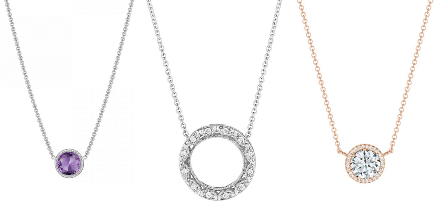 TACORI Lilac Blossoms, Classic Crescent, and Encore Necklaces Available at BARONS Jewelers