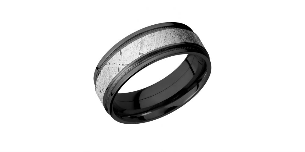 Meteorite Men's Wedding Band