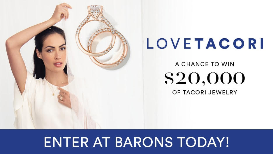 BARONS Jewelers Participates in TACORI's First-Ever LOVE TACORI Contest Offering $100,000 in Jewelry