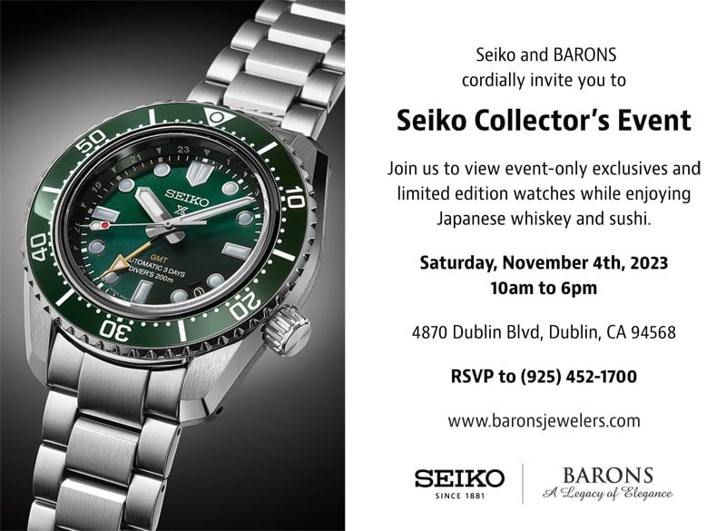 Seiko Event at BARONS