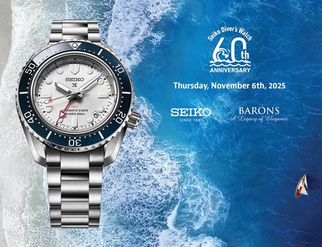 Seiko Event at BARONS Seiko Diver's 60th Anniversary Event