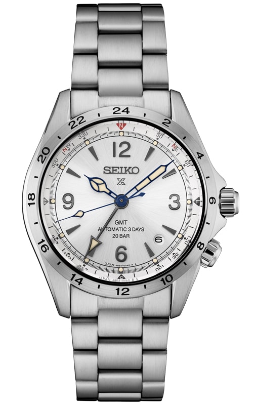 Seiko alpinist sales on bracelet