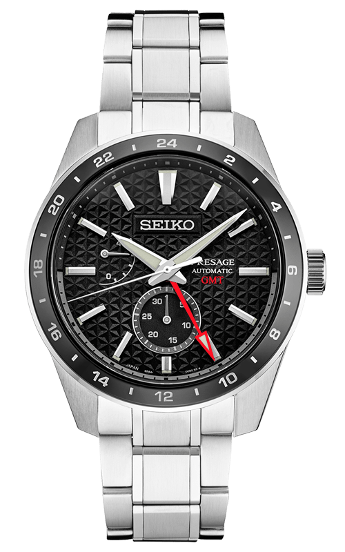 Seiko Presage Automatic Sharp Edged GMT SPB221