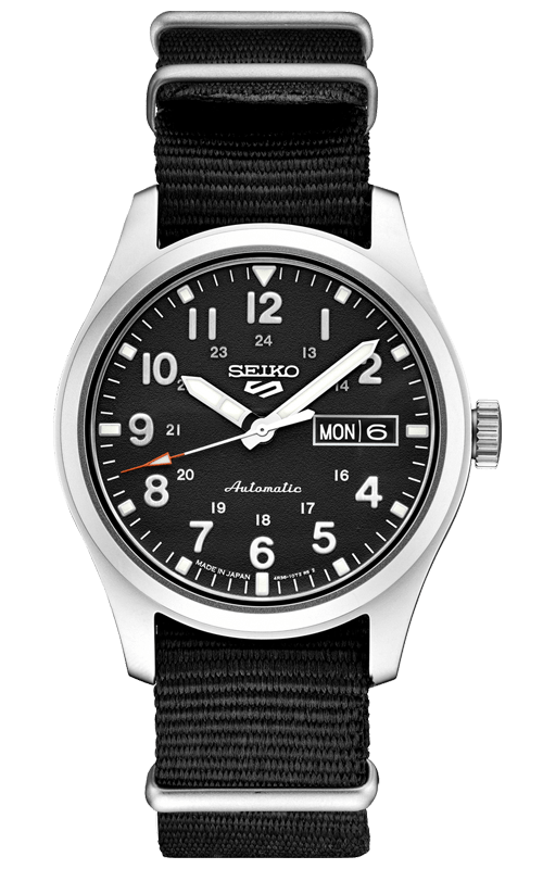Seiko 5 Sports 39.4mm Automatic Field Style Watch SRPG37