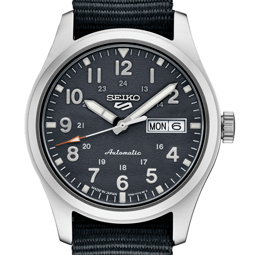 Seiko 5 military blue discount