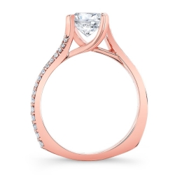 Barkev's Rose Gold Bridal Set #7693SP thumbnail 2