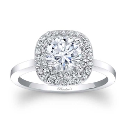 Barkev's Halo Engagement Ring #7918L Barkev's Halo Engagement Ring #7918L