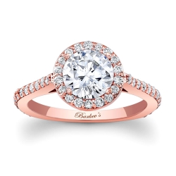 Barkev's Rose Gold Engagement Ring #7933LP