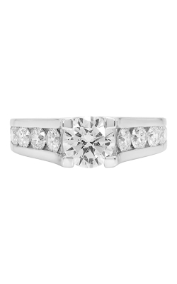 14K Cathedral Engagement Ring BARON00265