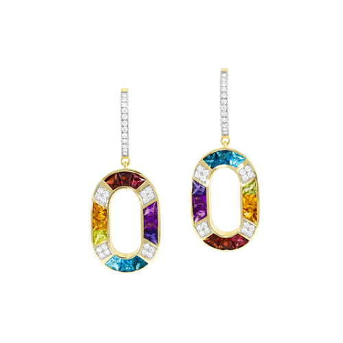 Bellarri Lazy River Earrings ER2538YG14M
