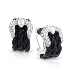 Belle Etoile Lasso Black Earrings