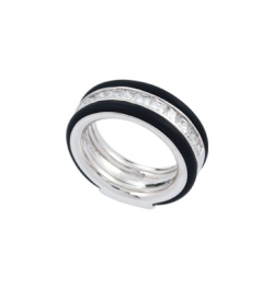 Belle Etoile Velocity Black Ring