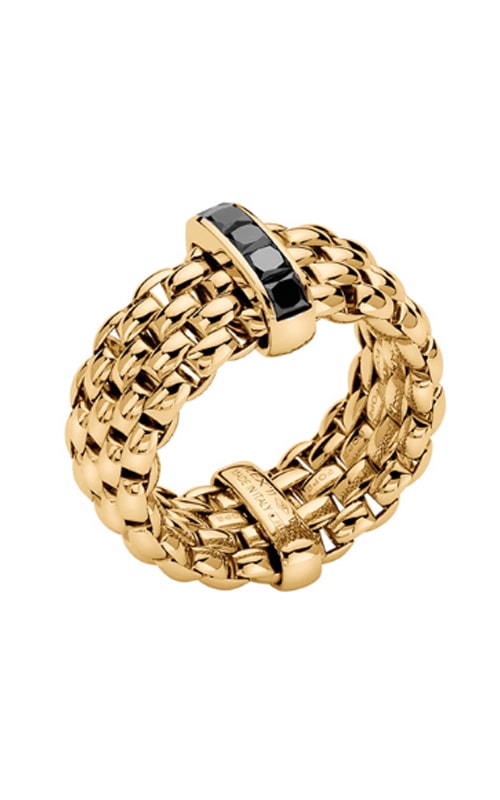 Panorama 18K Flexible Gold & Black Diamond Ring Panorama 18K Flexible Gold & Black Diamond Ring