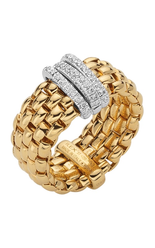 Panorama 18K Flexible Gold & Diamond Ring 58704AX-PB-G-BBB-00M Panorama 18K Flexible Gold & Diamond Ring 58704AX-PB-G-BBB-00M