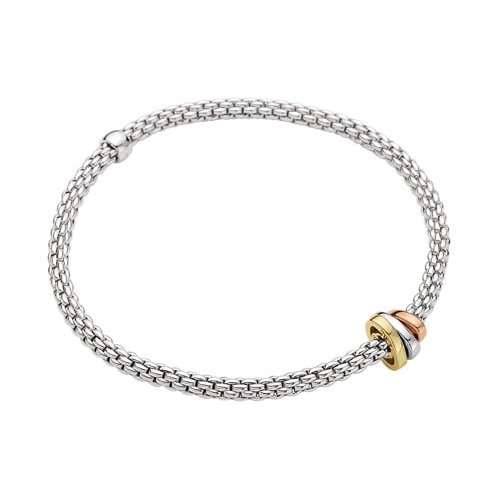 Prima 18K Flexible Gold Bracelet 74408BX-XX-B-RBG-0XS