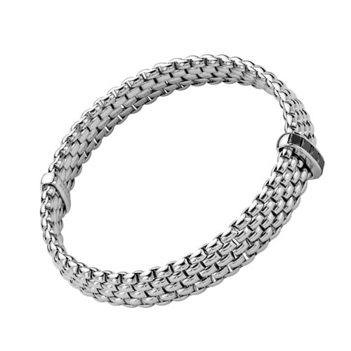 Panorama 18K Flex'it Bracelet with Black Diamonds 52504BX-BN-B-XBX-0XL