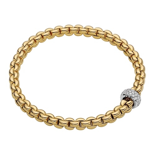 Eka 18K Flexible Gold & Diamond Bracelet 72110BX-PB-G-XBX-00M