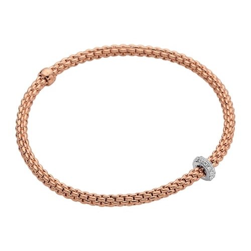 Prima 18K Flexible Gold & Diamond Bracelet 74508BX-BB-R-XBX-00M