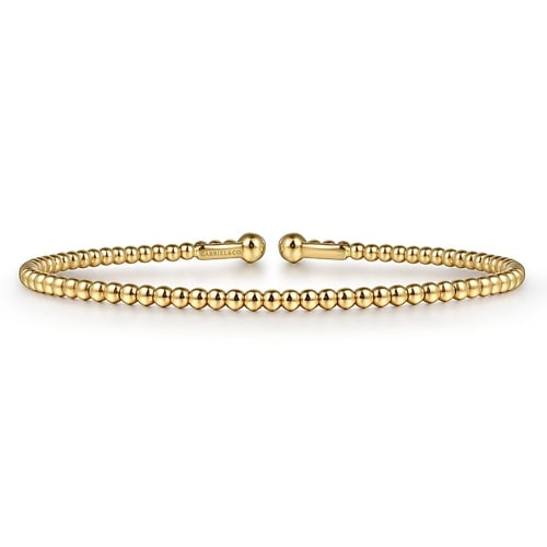 Gabriel & Co. Bujukan 14K Yellow Gold Split Bangle BG4107-62Y4JJJ