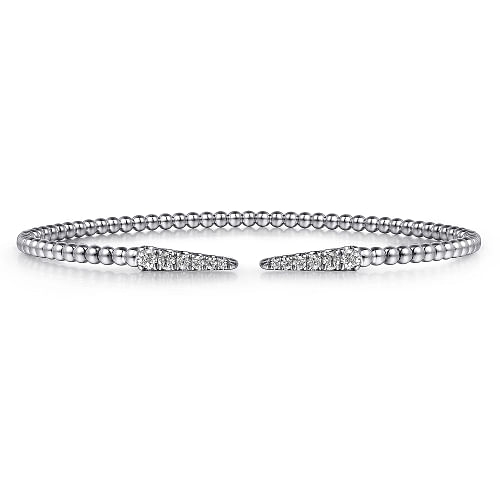 Gabriel & Co. Bujukan Diamond Spikes Split Bangle