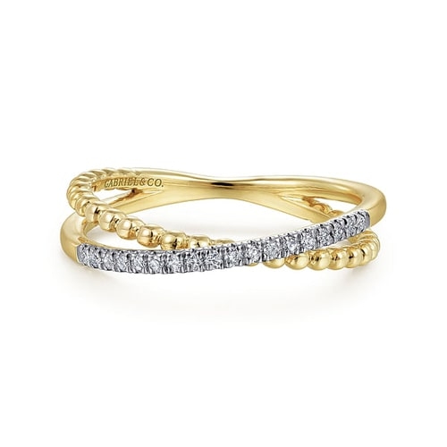 Gabriel & Co. Bujukan Ring LR51463Y45JJ