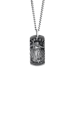 King Baby Liberty Dog Tag Pendant Necklace