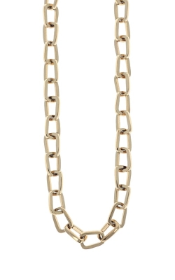 King Baby 10K Yellow Gold Pop Top Cut Out Necklace, K51-400510K-24
