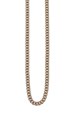 King Baby 10K Yellow Gold Fine Curb Link Necklace