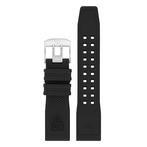 Luminox Black 24mm Rubber Watch Strap Luminox Black 24mm Rubber Watch Strap