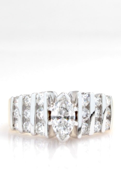 14K Two-Tone Marquise Diamond Ring DRL4Y05041