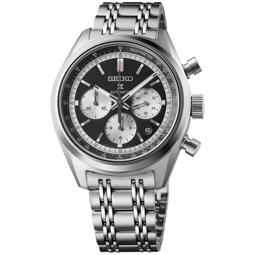 Seiko Seiko Prospex Speedtimer Glossy Black 1972 Mechanical Chronograph SRQ053J1