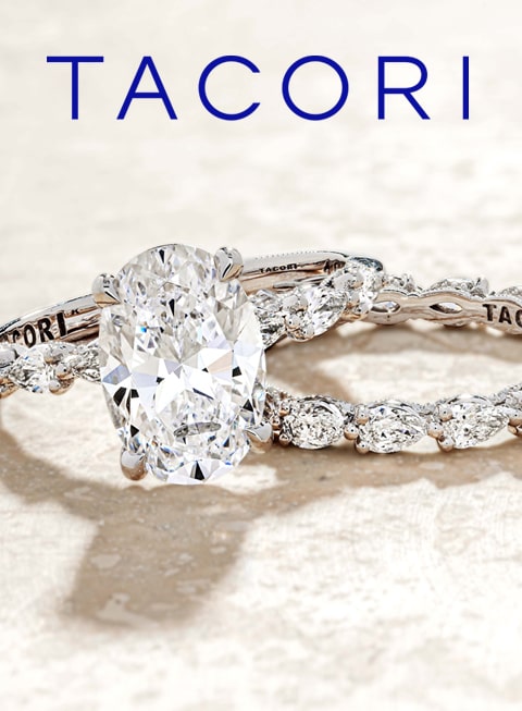 Tacori online band rings